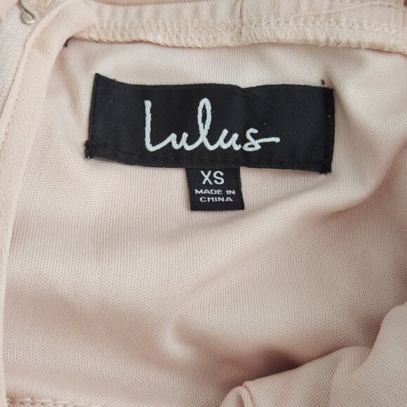 Lulus Air of Romance Peach Maxi Dress Size XS - Picture 7 of 8